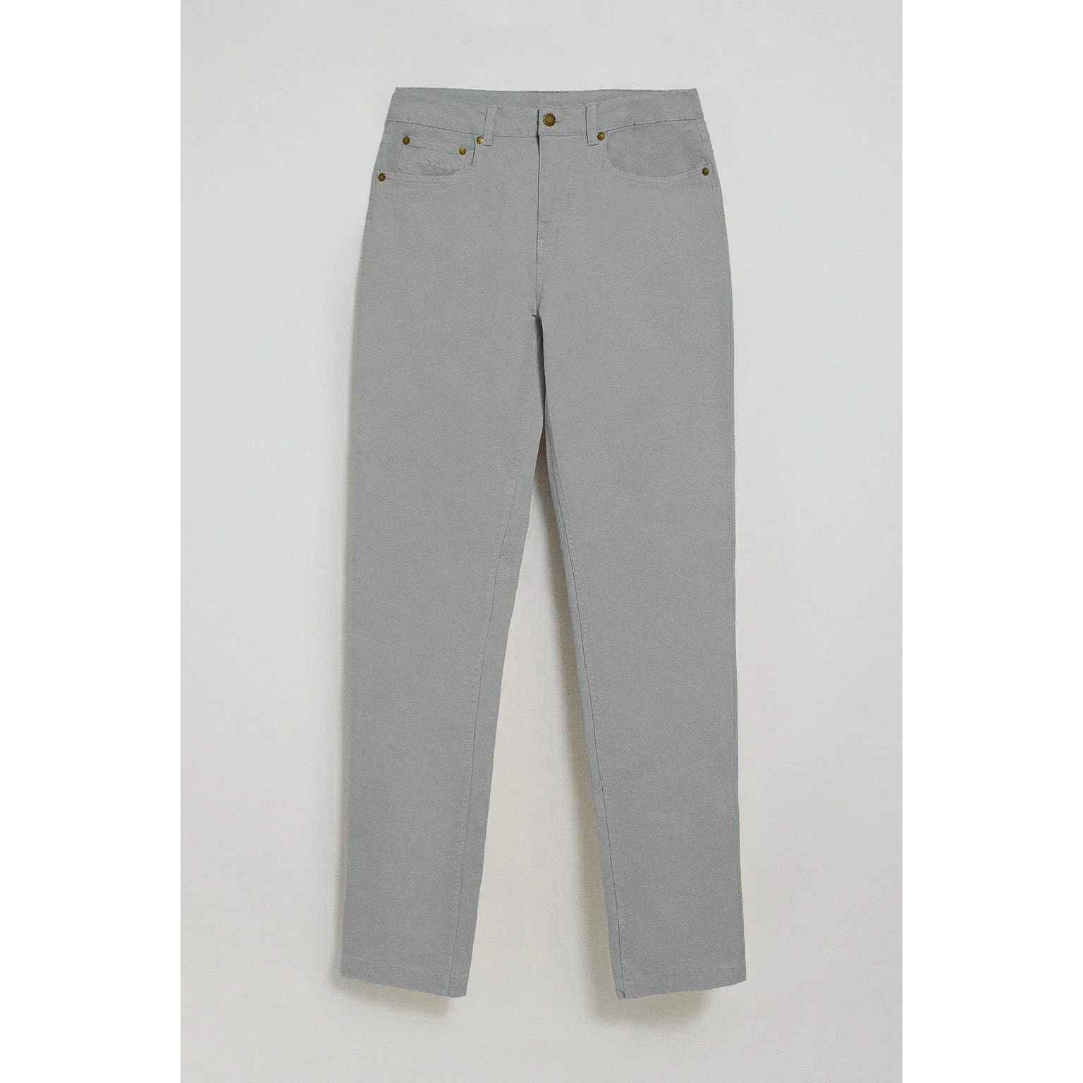 Pantalón Slim Voss en gris con cinco bolsillos