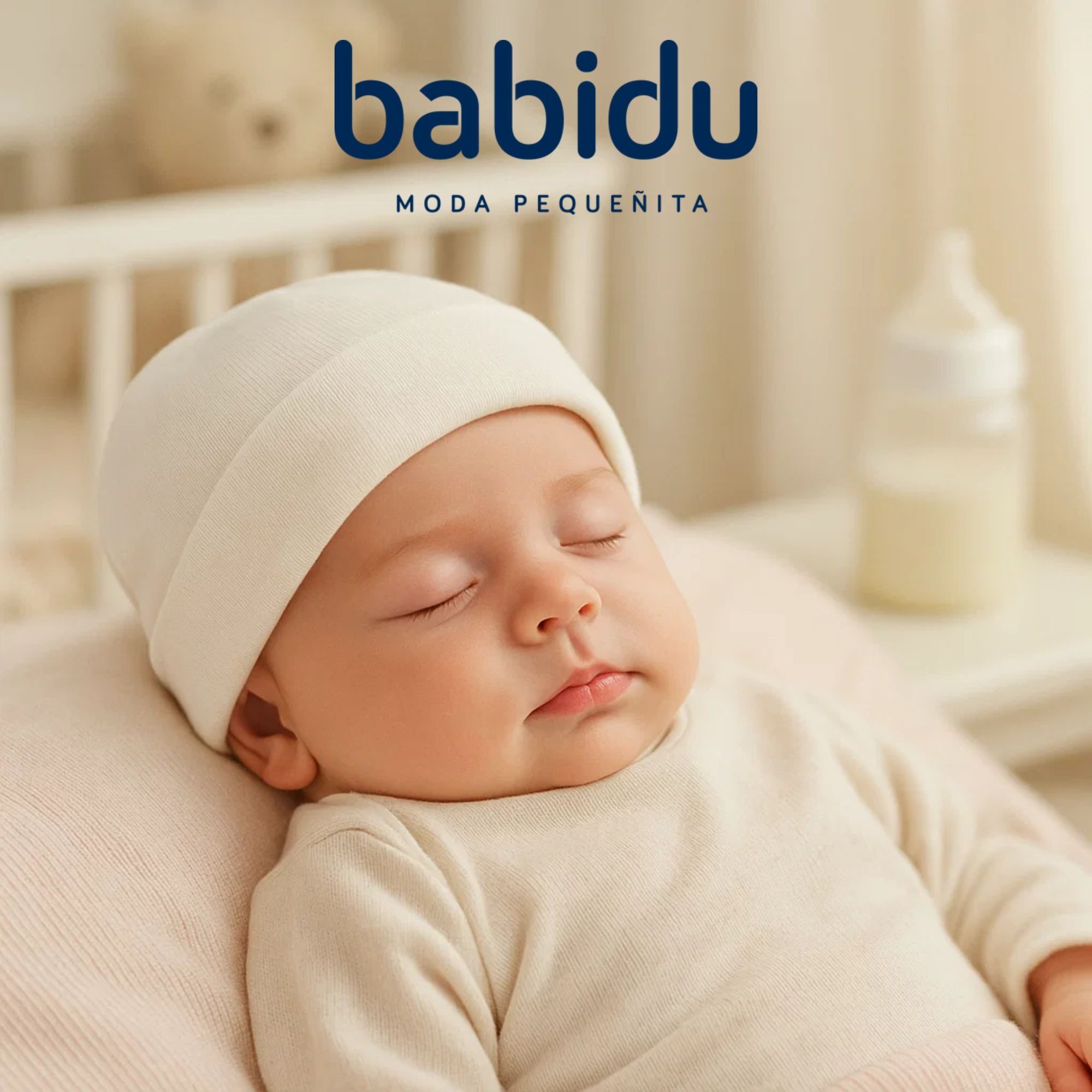 Gorro Nacimiento Beige Talla Nac