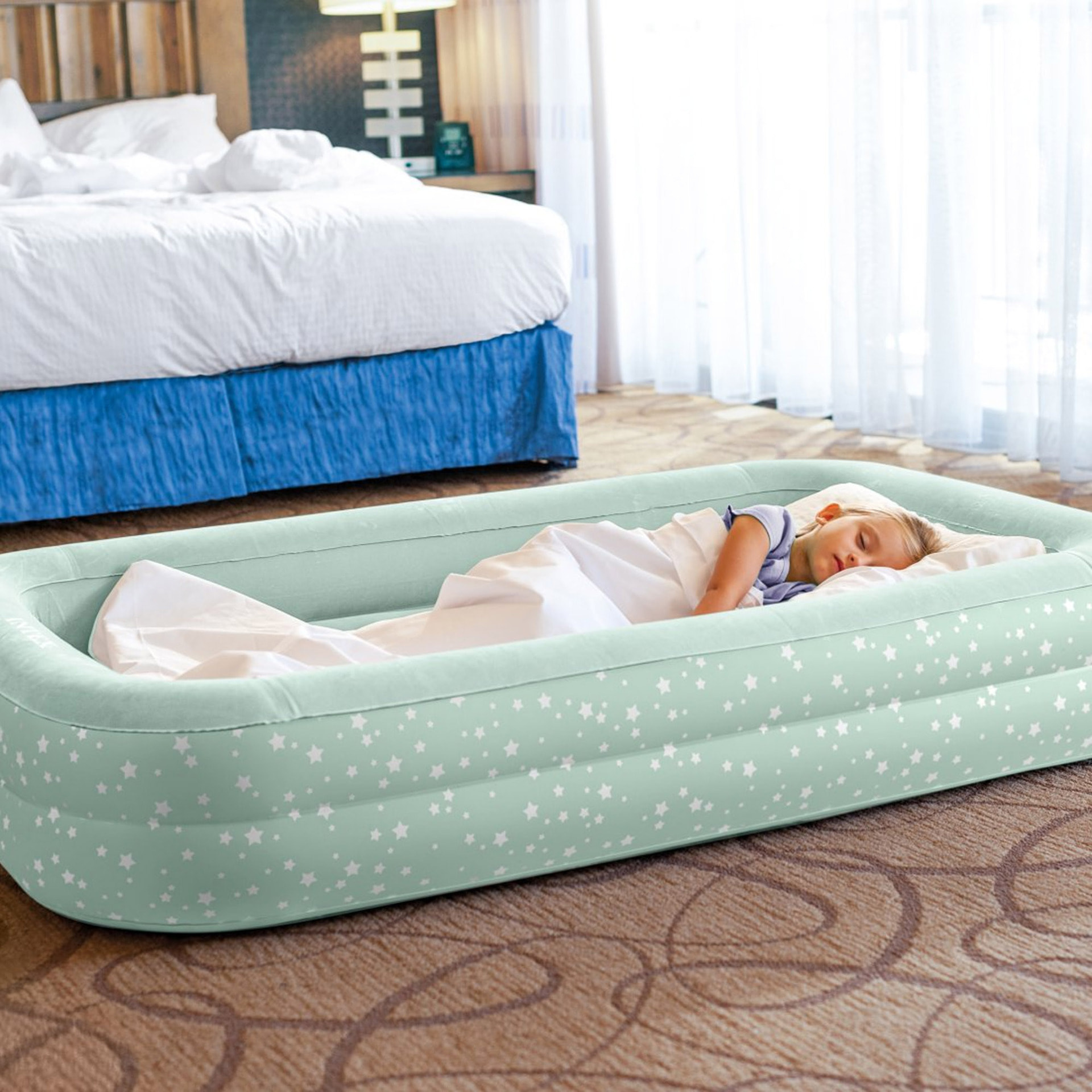 Intex Materasso Gonfiabile Baby, Casa e Viaggio, 107x168x25 cm, 3-6 anni