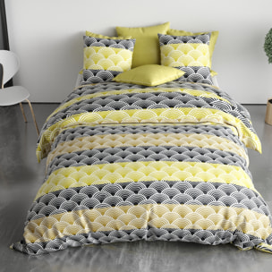 Parure Housse De Couette 2pcs 100%microfibre 60gsm Hiko