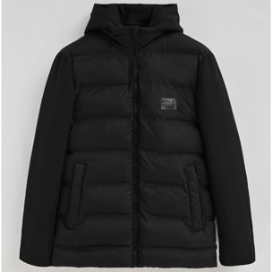 Chaqueta Cenit negra con logo Polo Club