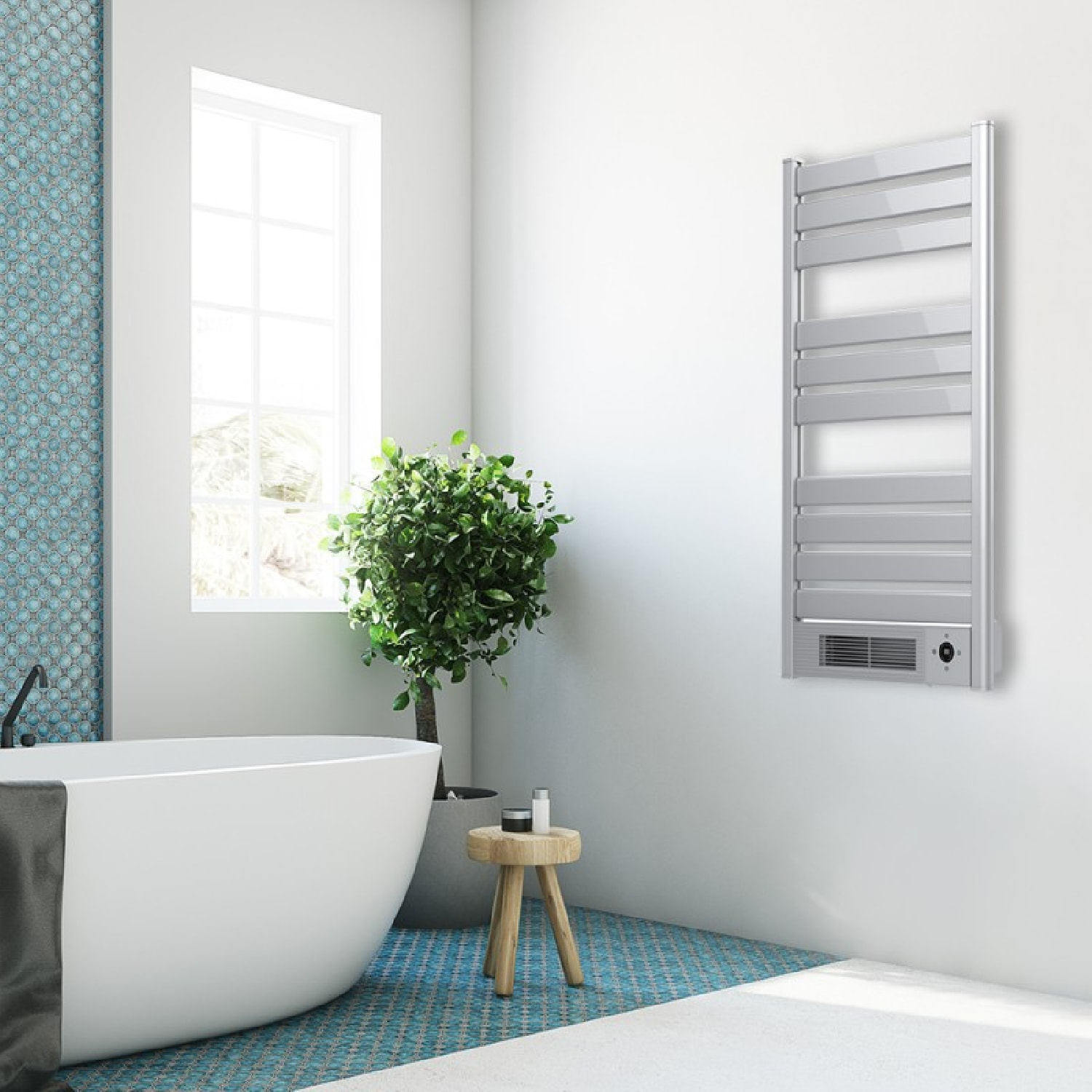 Cecotec Sèche-Serviettes Électrique avec Radiateur Ready Warm 9780 Ceramic Towel