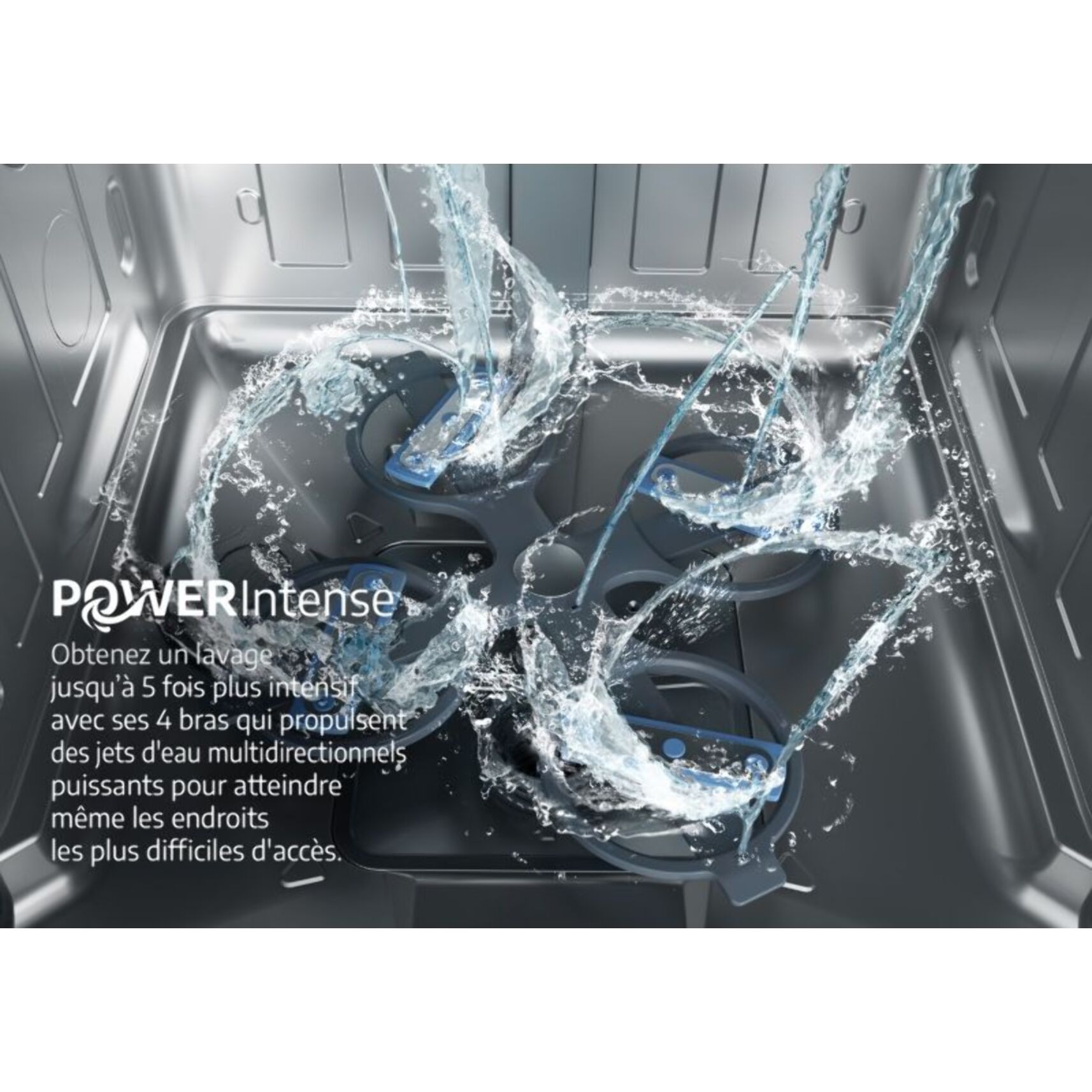 Lave vaisselle 60 cm BEKO BDFN26450XP powerIntense