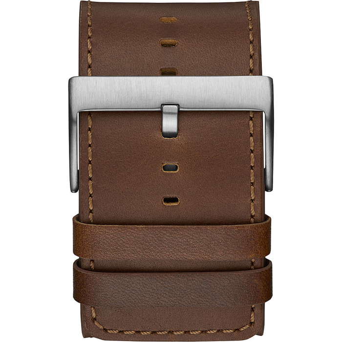 Reloj Guess W1166G1 Hombre Analogico Cuarzo con Correa de Piel