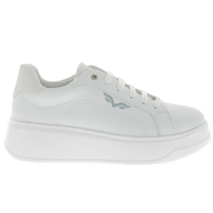 Armata di Mare Scarpe Donna Sneakers Basse con Soletta in Memory Foam AMD S51H27 White Silver