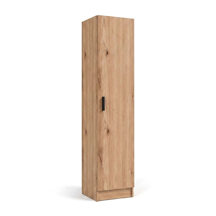 Armario de 1 puerta en alpine oak 37x180 cm Multi Useful 37 Alpine Oak