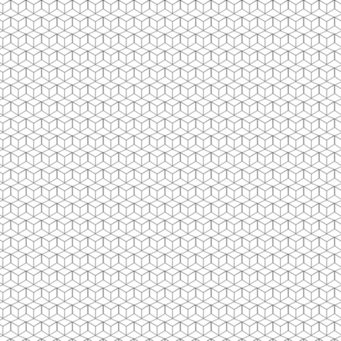 Rideau de douche Polyester MOSAàK 180x200cm QUALITE PREMIUM Gris et blanc - Anneaux inclus MSV