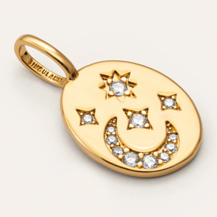Charm Medallón Notte Placcato Oro