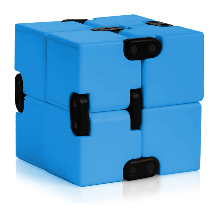 DAM Infinity Cubo Antistress 4x4x4 Cm. Colore blu
