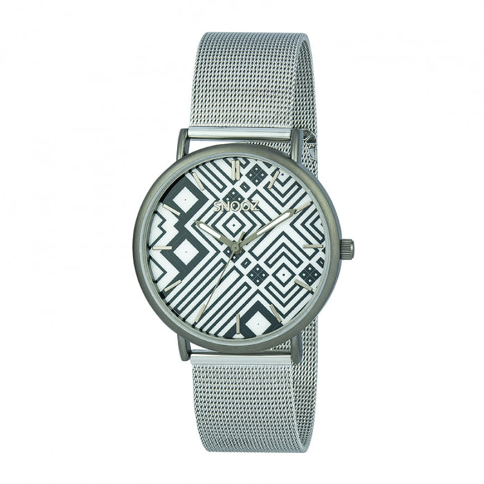 Reloj Snooz SAA1042-76 Unisex Analogico Cuarzo con Correa de Acero