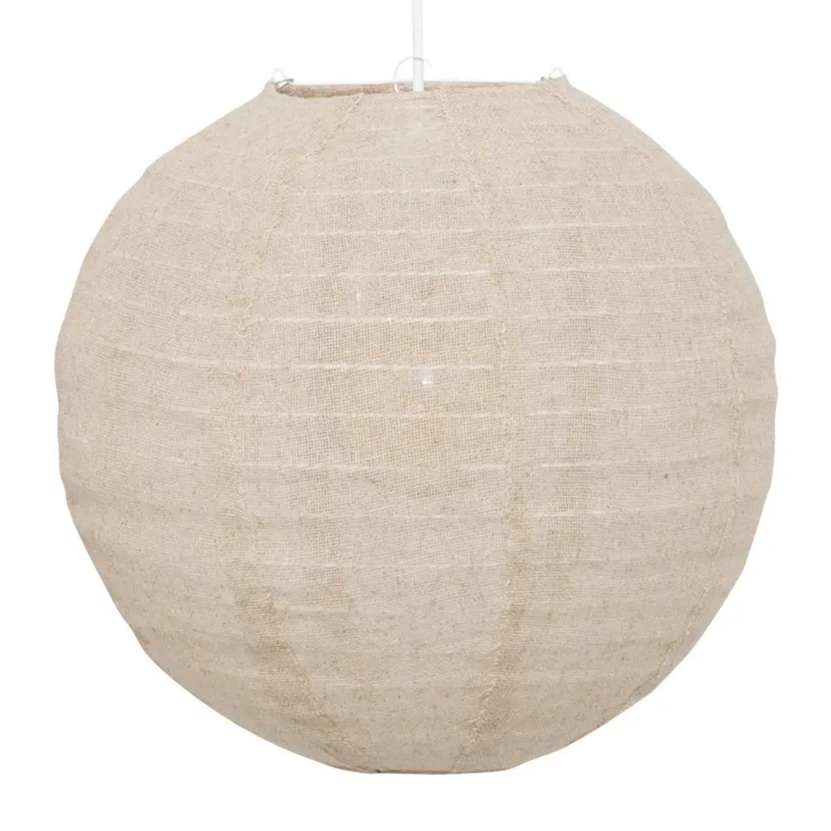 Lanterne japonaise boule "Jordy" beige D35cm