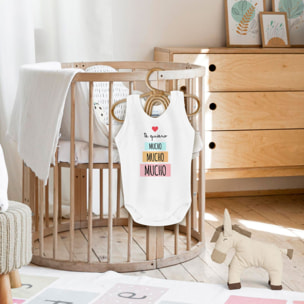 Body bebé tirantes personalizado frases