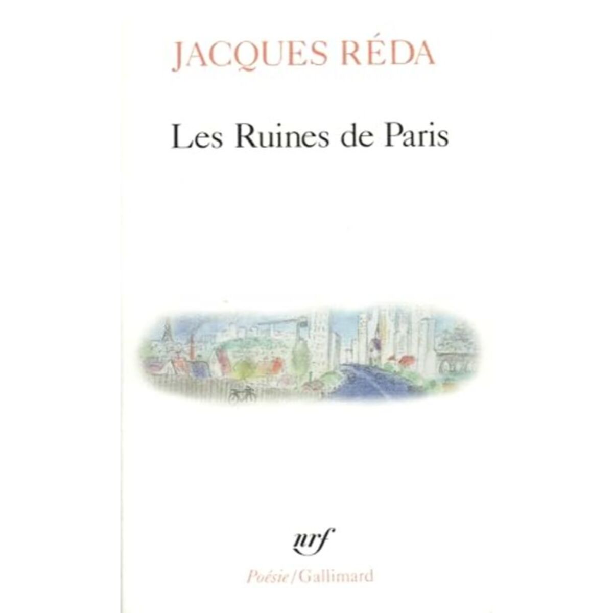 Réda,Jacques | Les Ruines de Paris | Livre d'occasion