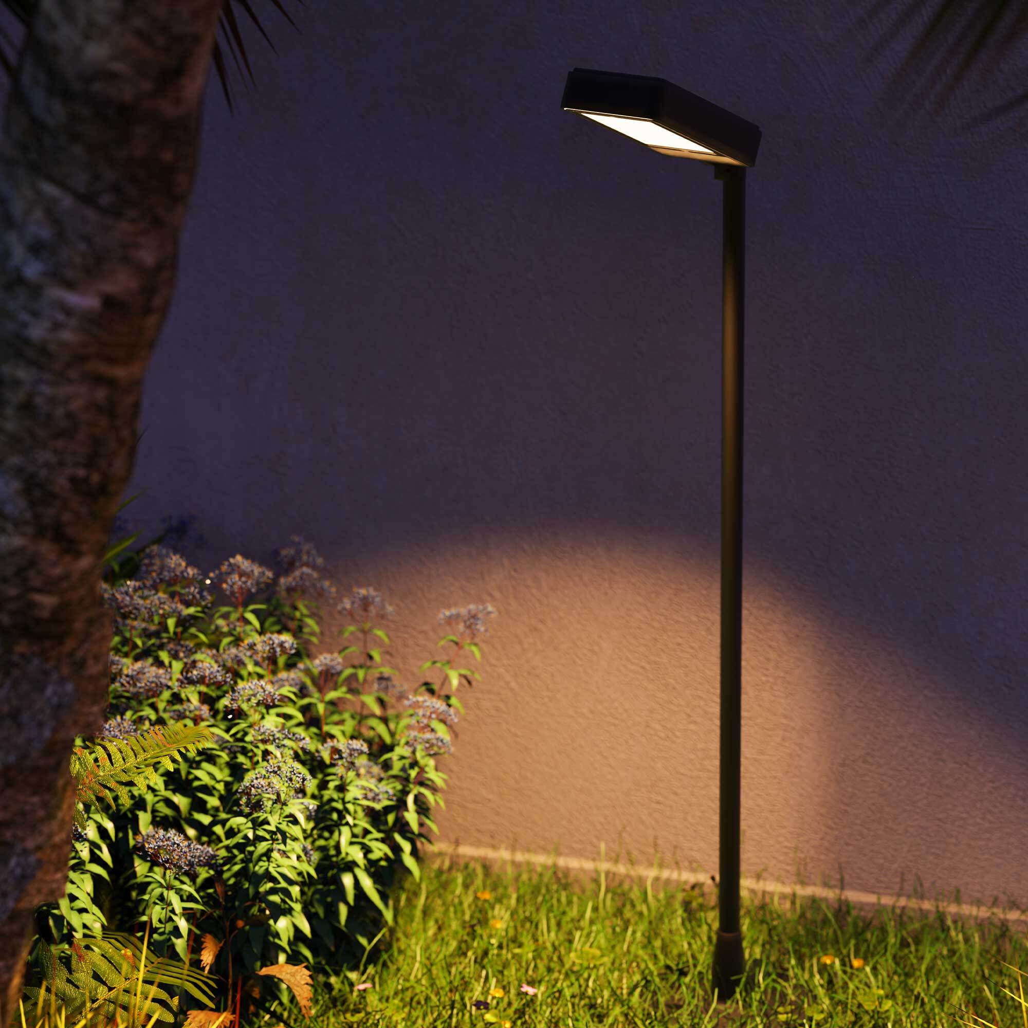 Forlight Pious baliza exterior en negro