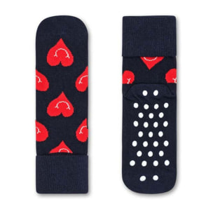 Calcetines pack-2 kids smiling heart anti-slip