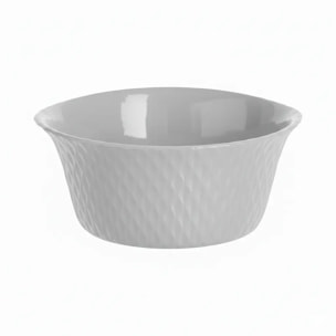 Ramequin gris 11 cm en opale - Smart Cuisine Wavy Granit - Luminarc