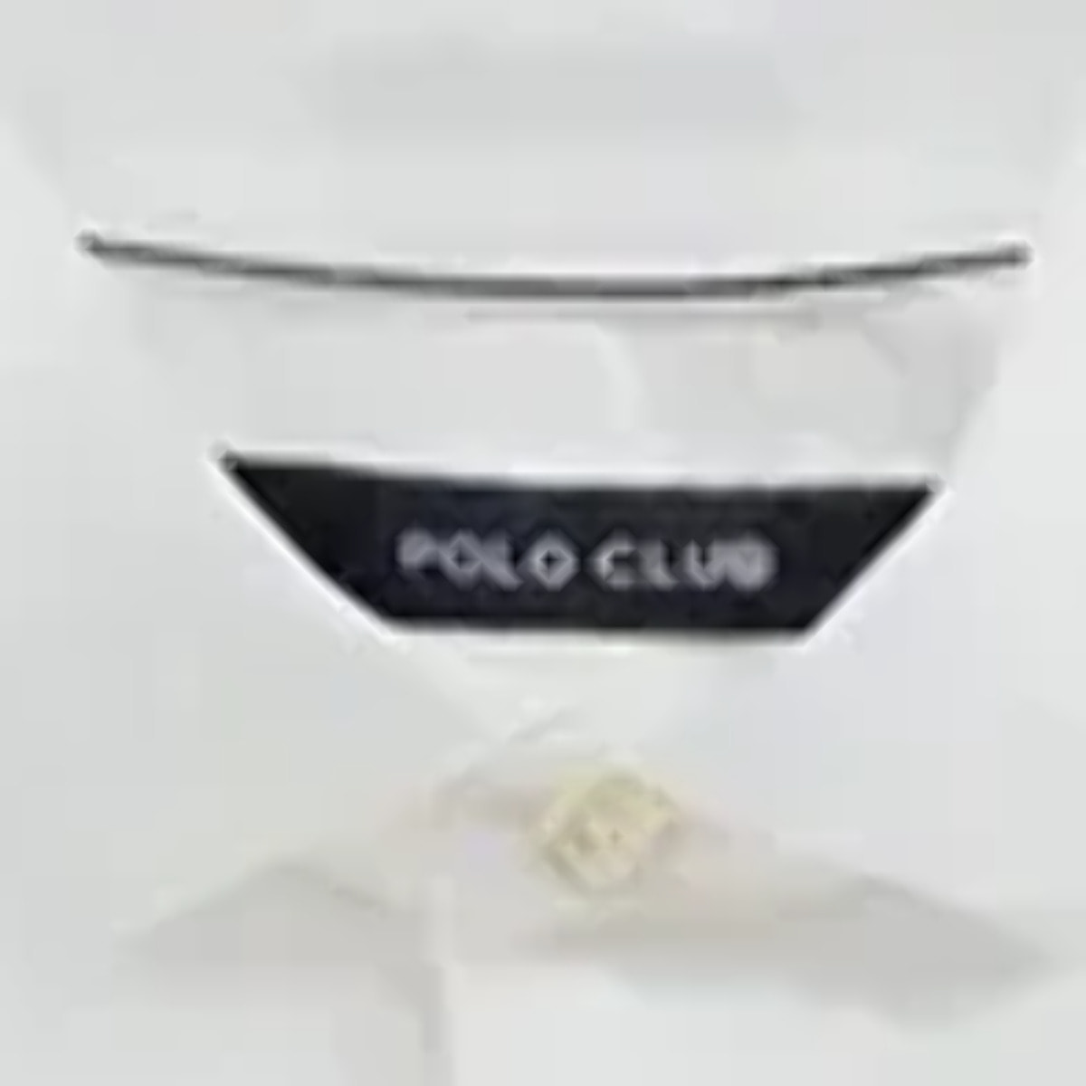Camicia popeline bianca regular fit con logo Polo Club