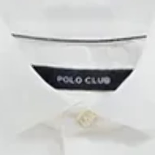 Camicia popeline bianca regular fit con logo Polo Club
