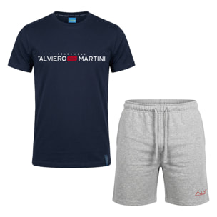 Completo Uomo ALVIERO MARTINI Manica Corta Cotone