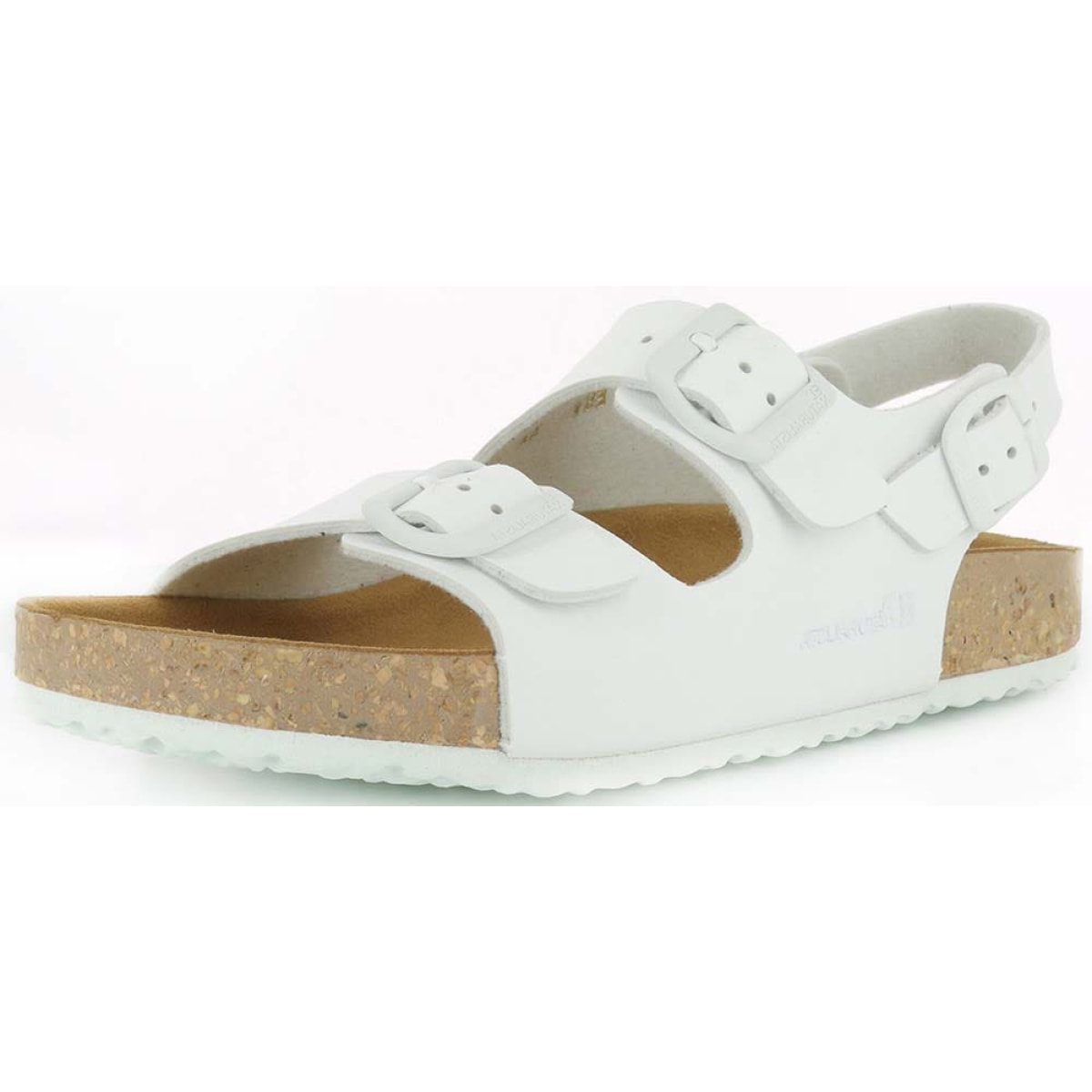 Sandalias NE51 VEGANO WHITE / WARAJI color White