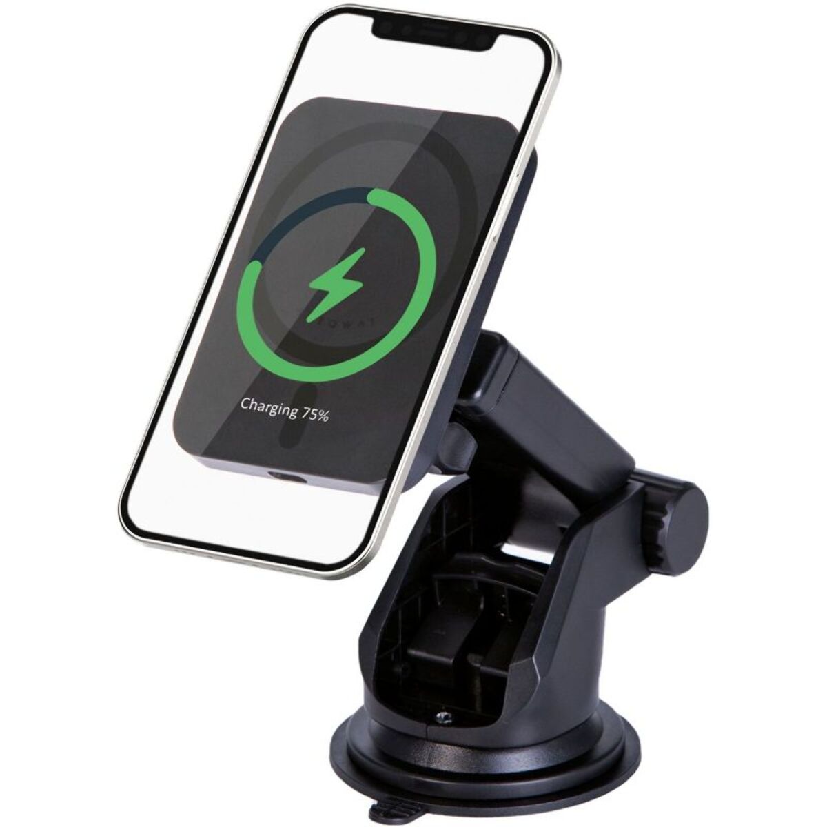 Support smartphone ADEQWAT Voiture avec charge sans fil MagSafe