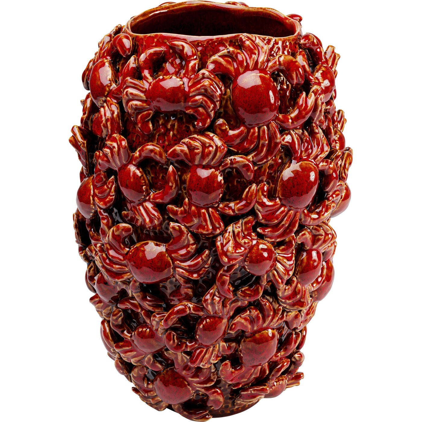 Vase crabes 39cm Kare Design