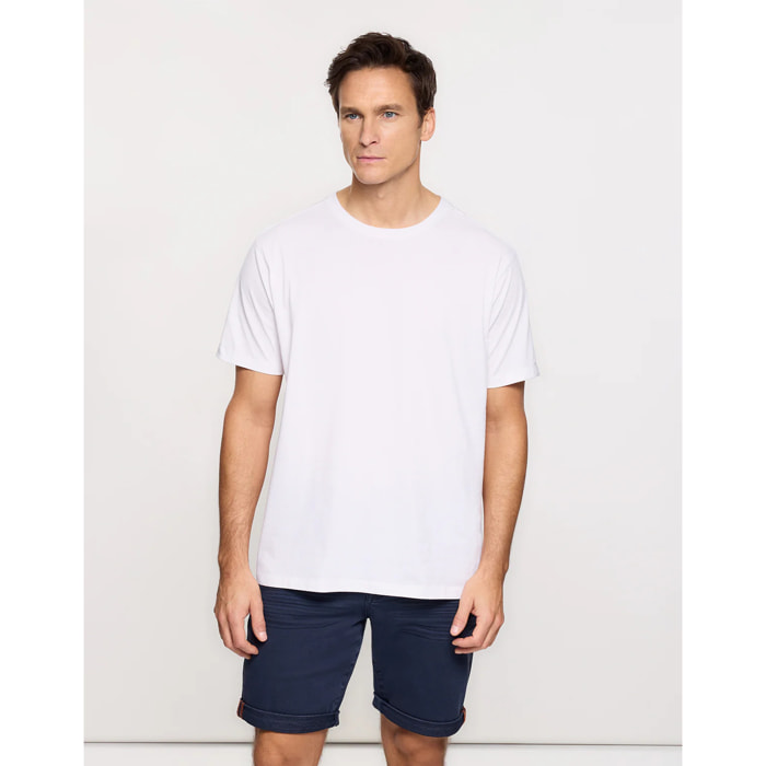 Camiseta Manga Corta Blanco - Nurea