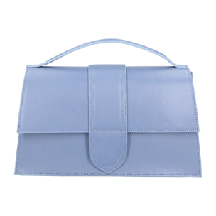 Borsa a mano da donna - Modello Lina - Vera pelle - 34.0 x 20.0 x 9.0 cm