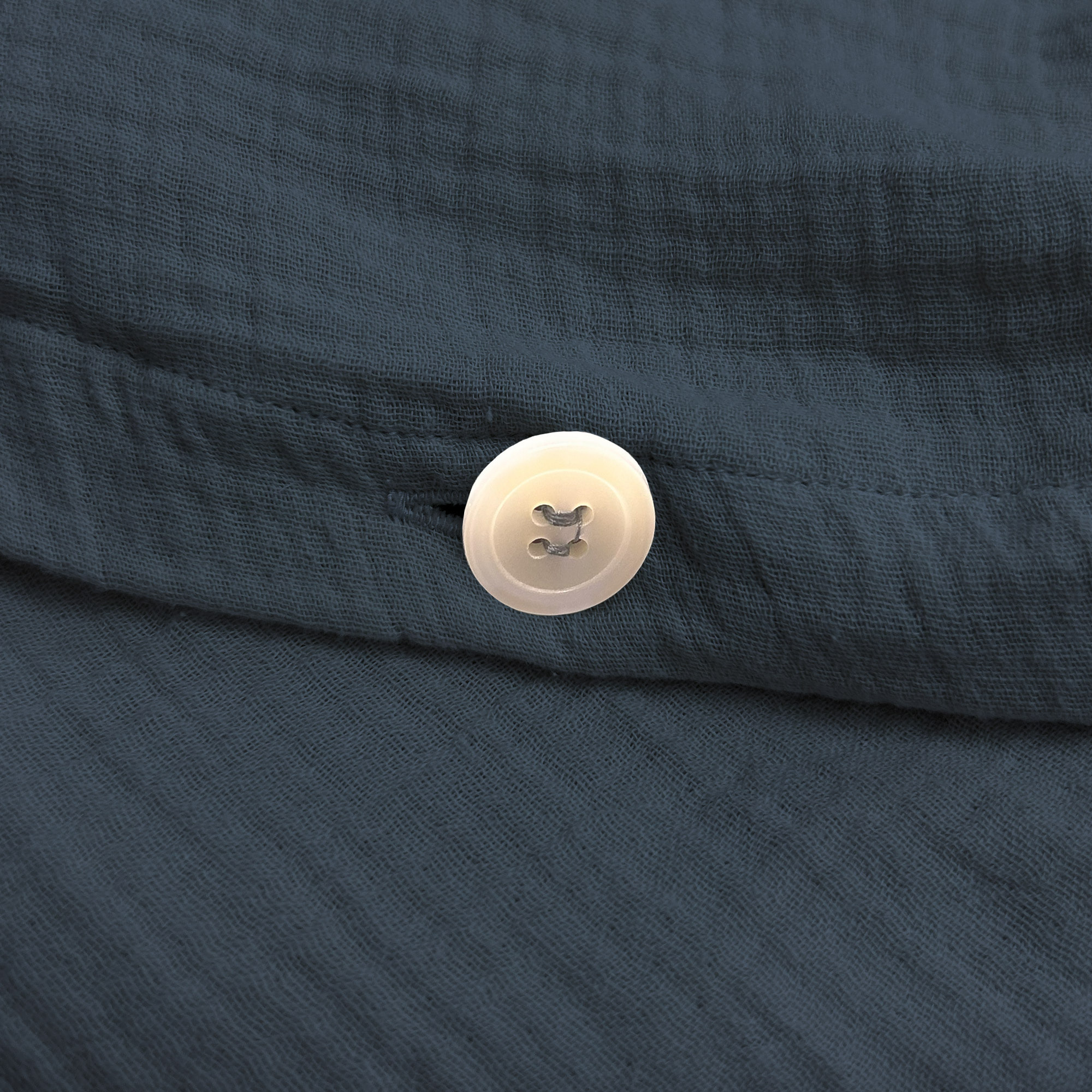 Parure de lit unie en coton, GAZE DE COTON