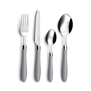 Réglisse Gris - Ménagère 16 pièces