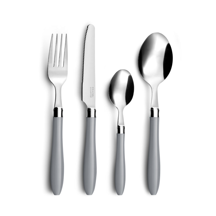 Réglisse Gris - Ménagère 16 pièces