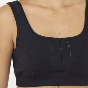 Crop top da allenamento o yoga con imbottitura Maddy