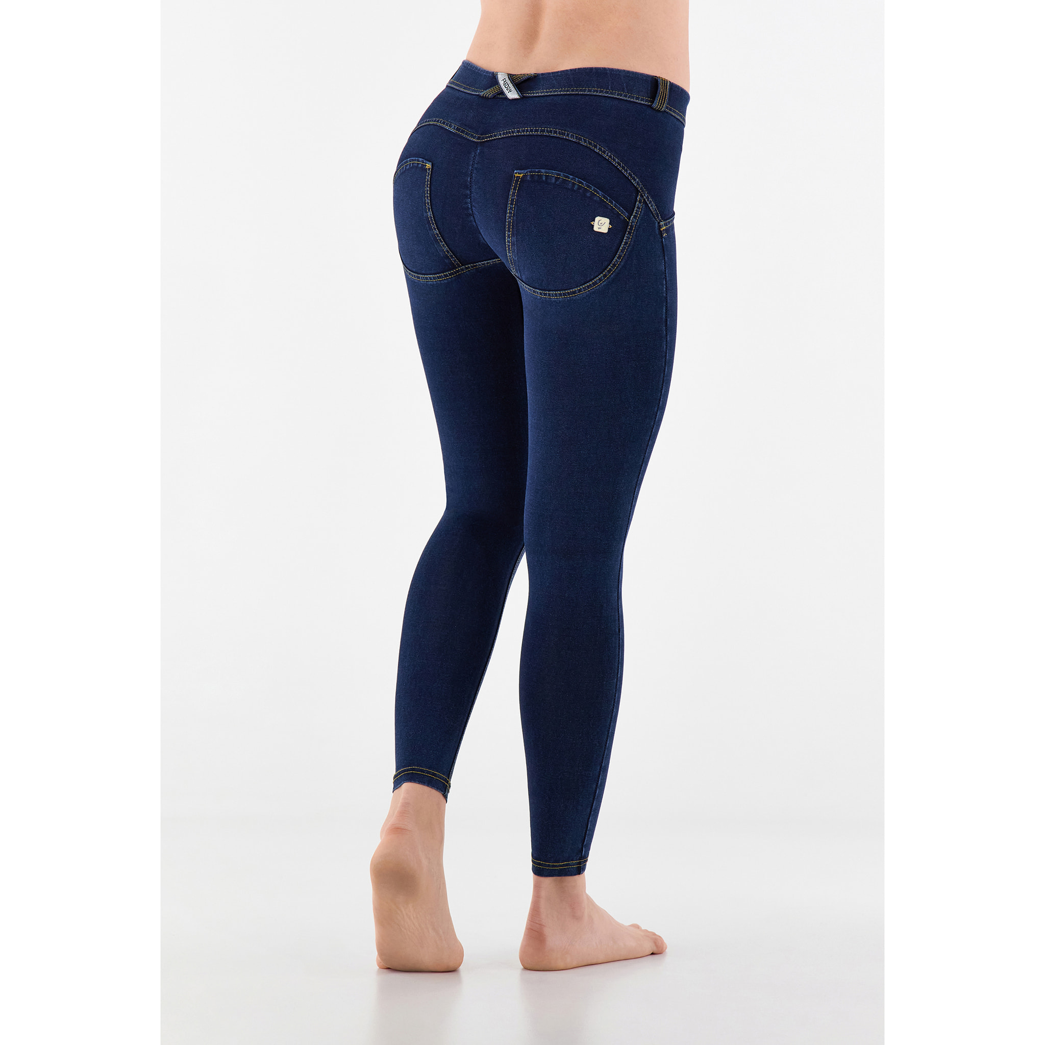 Jeggings push up WR.UP® 7/8 superskinny jersey organico