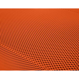 Onyx - canapé droit 2 places - en tissu mailles 3D - Orange