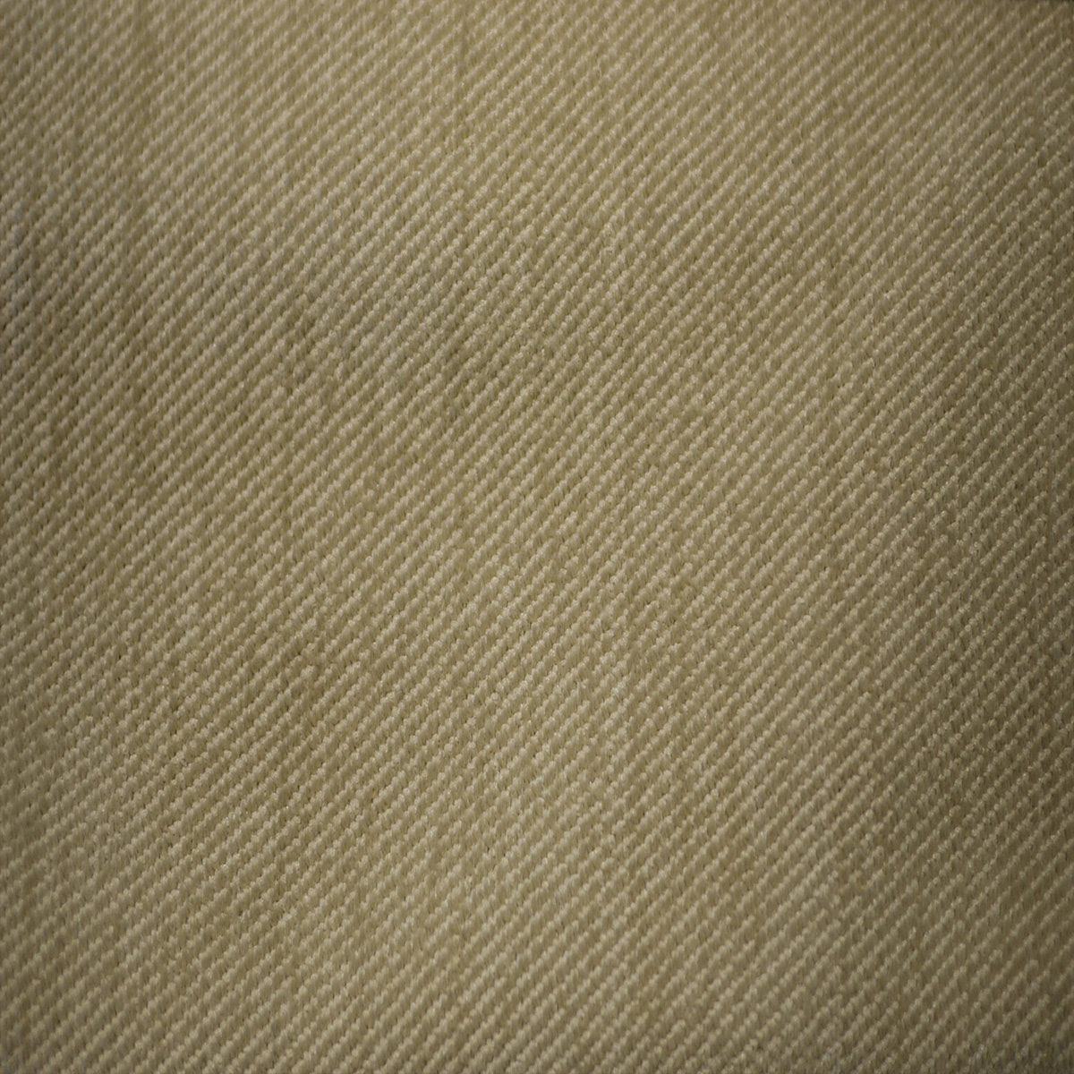 Tissu uni non feu M1 en velours fiore - Naturel