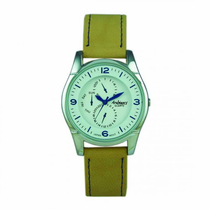 Reloj Arabians DBP2227WM Unisex Analogico Cuarzo con Correa de Piel