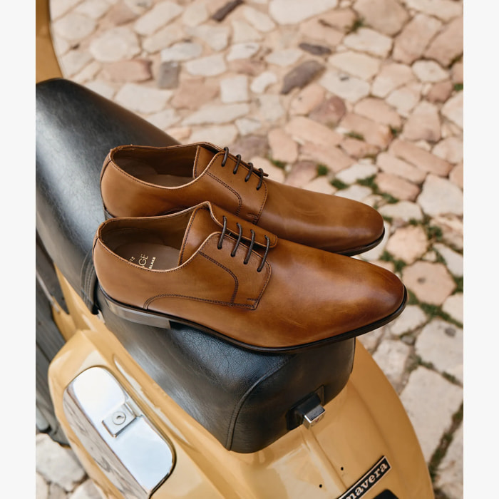 Derby Leonardo Cognac