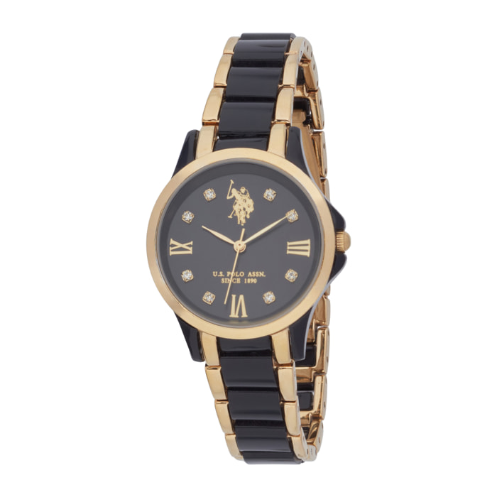 Orologio U.S. Polo Assn. In metallo e resina