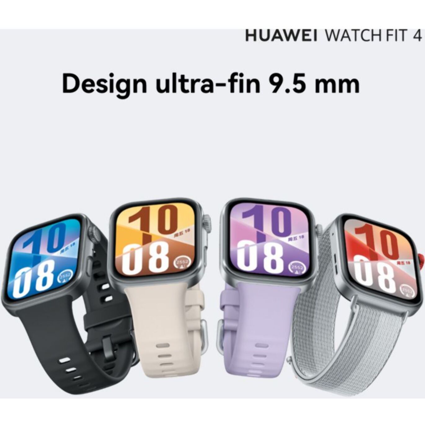 Montre connectée HUAWEI Watch Fit 4 Noir