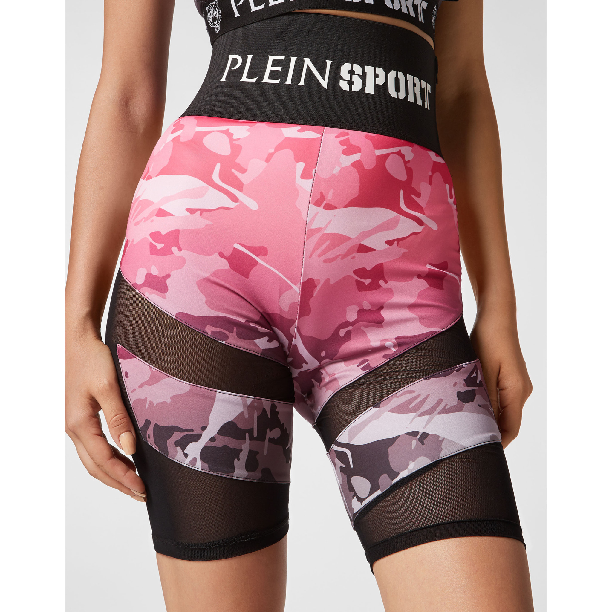 PLEIN SPORT Sport Leggings CAMOUFLAGE