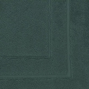 Tapis de bain pur coton 900 g/m² uni anthracite Elea crepuscule