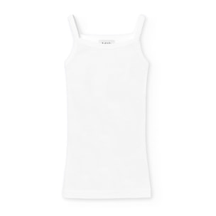 Camiseta Tir,Fino Canale 1X1 Blanco Talla 2