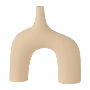 J-Line vase Camille - aluminium - beige - 75 cm de hauteur