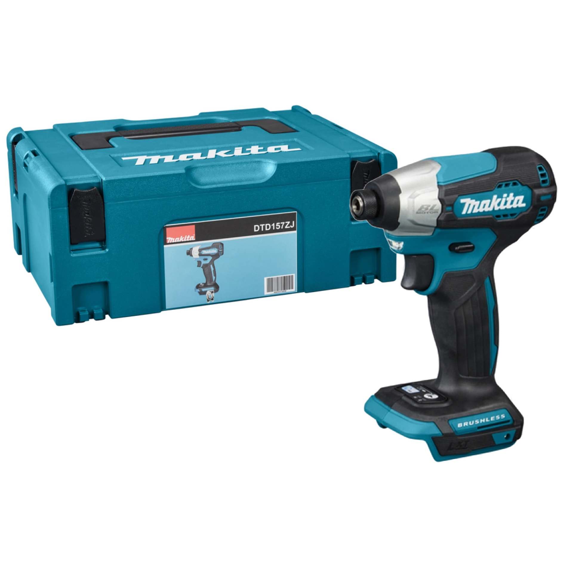 Visseuse à chocs 18V LXT 140Nm - MAKITA - sans batterie - MAKPAC - DTD157ZJ