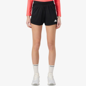 Kappa - Pantaloni Corti Donna Nero - Kappa4Handball Borda