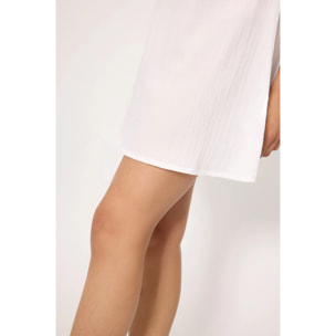 Vestito corto Bianco