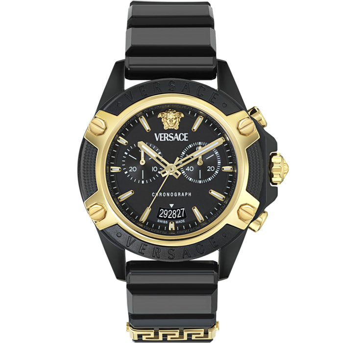 Versace Reloj Cronógrafo De Cuarzo Icon Active New