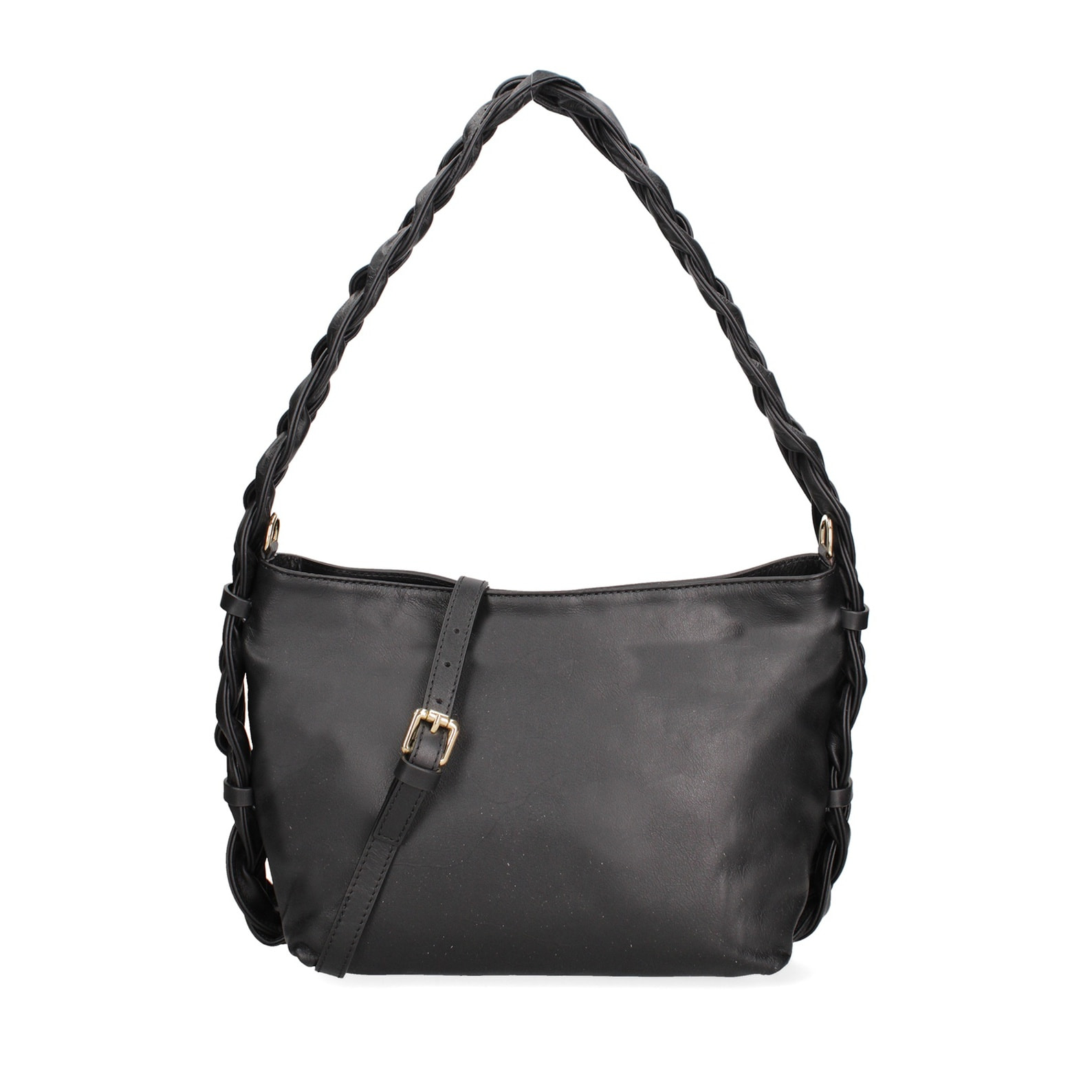 Borsa a spalla da donna - Modello Isara - Vera pelle - 26.0 x 22.0 x 9.0 cm