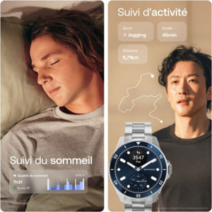 Montre santé WITHINGS Scanwatch Nova Bleue