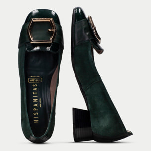 Bailarina Manila Verde 3 cm